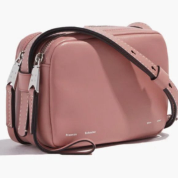Proenza Schouler White Label Watts Leather Camera Bag in Dusty Rose MSRP $295 - Picture 3 of 14